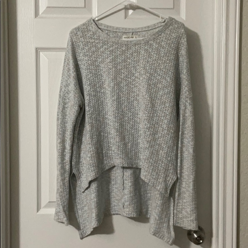 Abercrombie & Fitch long sleeve high low tunic